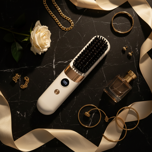 Black Marble Flat Lay