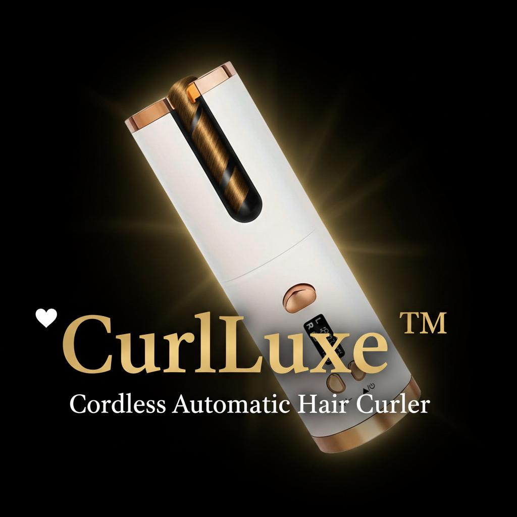 CurlLuxe™ 🤍— Cordless Automatic Hair Curler