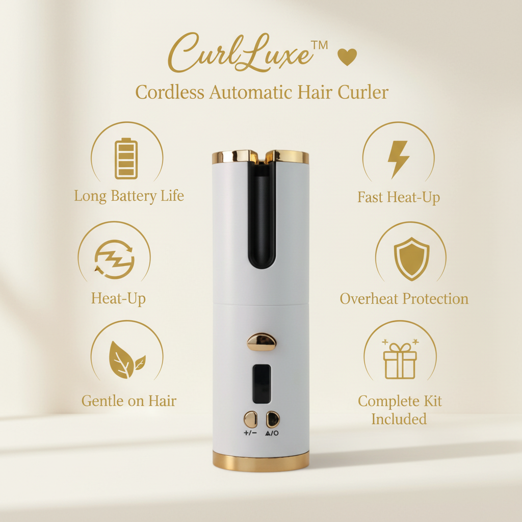 CurlLuxe Icon Badges